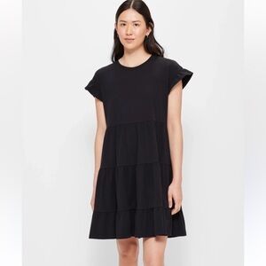 J.Crew Black T Shirt Dress